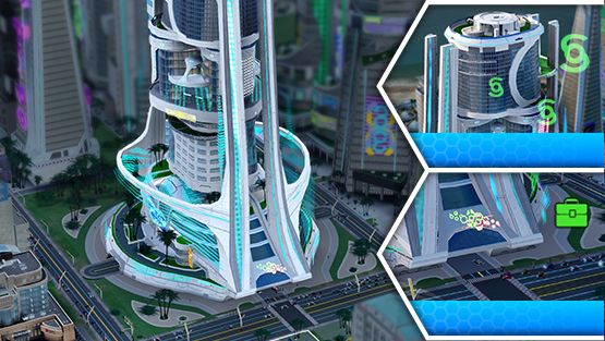 Elitní Megavěž s kancelářským patrem (střední technologie)