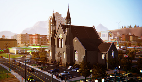 Svatostánek: Kostel