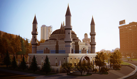 Svatostánek: Mešita