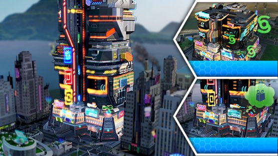 Megavěž s nákupním patrem (§)