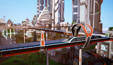 Trať rychlovlaku Maglev