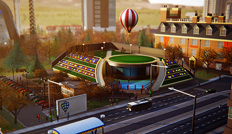 Velký park SimCity