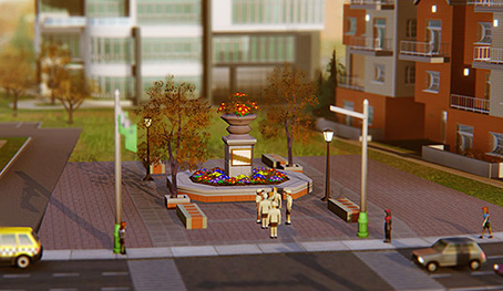 Květinové náměstíčko