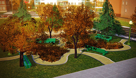 Klikatá parková stezka