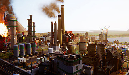 Nástroj pro tvorbu industriálních zón